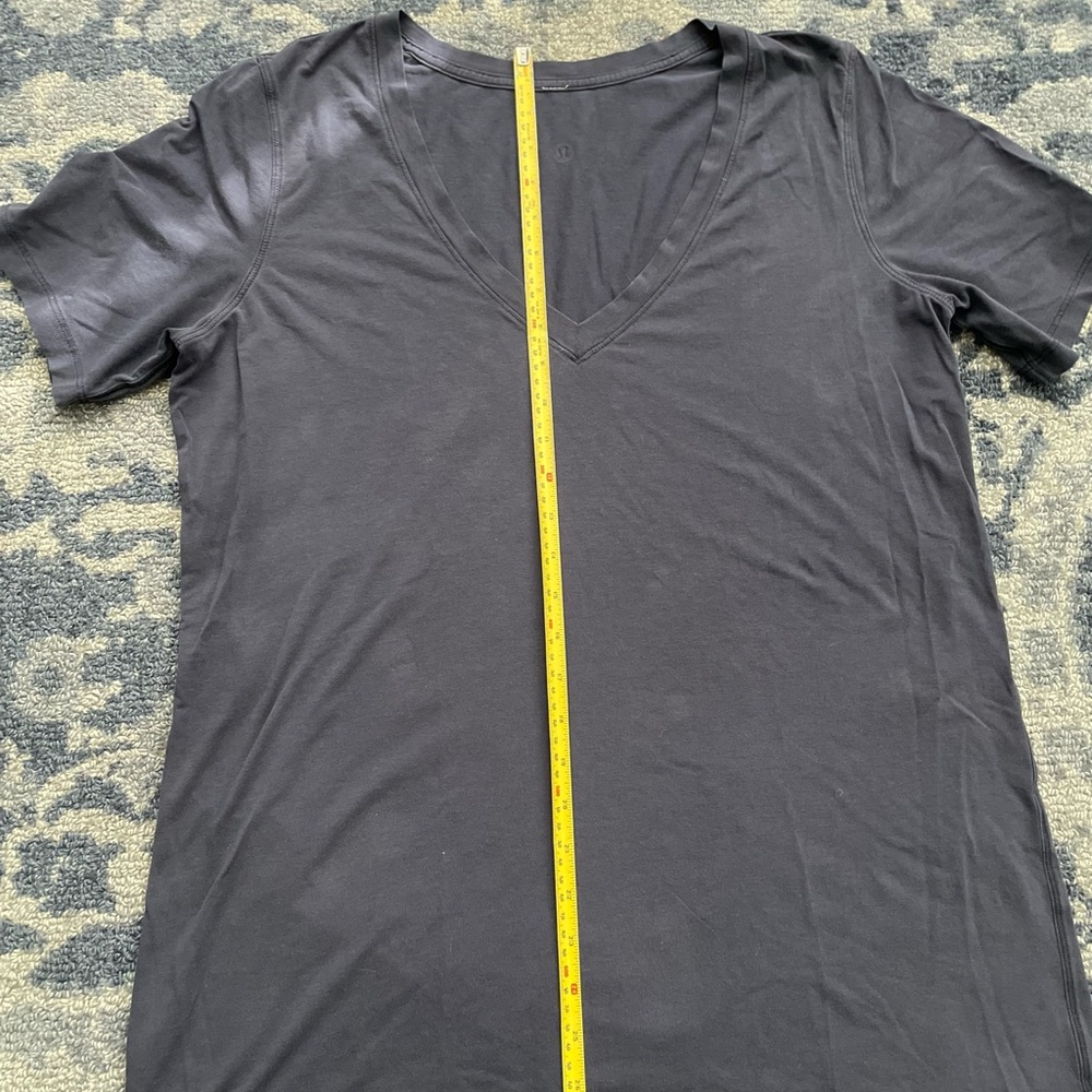 Men's Black V-Neck T-Shirt